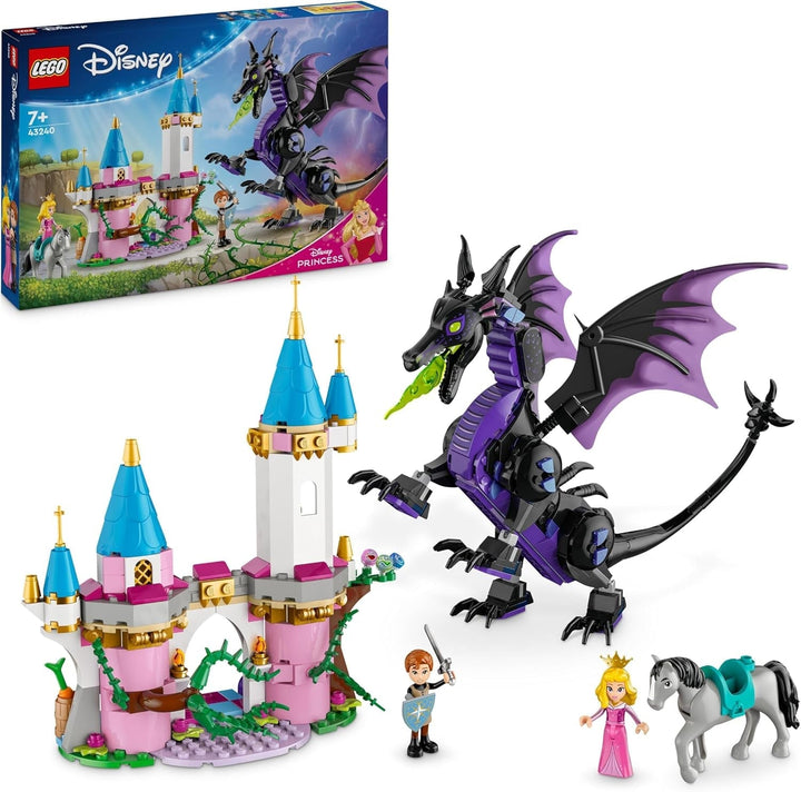LEGO Ç€ Disney Frozen Palatul de iarnă al Elsei, set de construit și jucat pentru copii cu palat model și minifigurine ELSA și Anna, cadou pentru fete, băieți și fani ai filmului de la 6 ani 43244