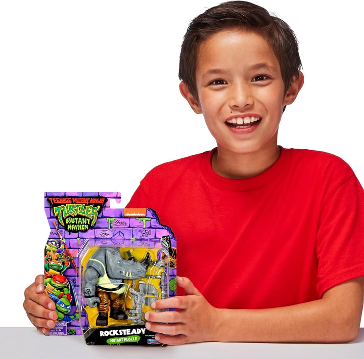 Teenage Mutant Ninja Turtles- Rocksteady Figura de bază