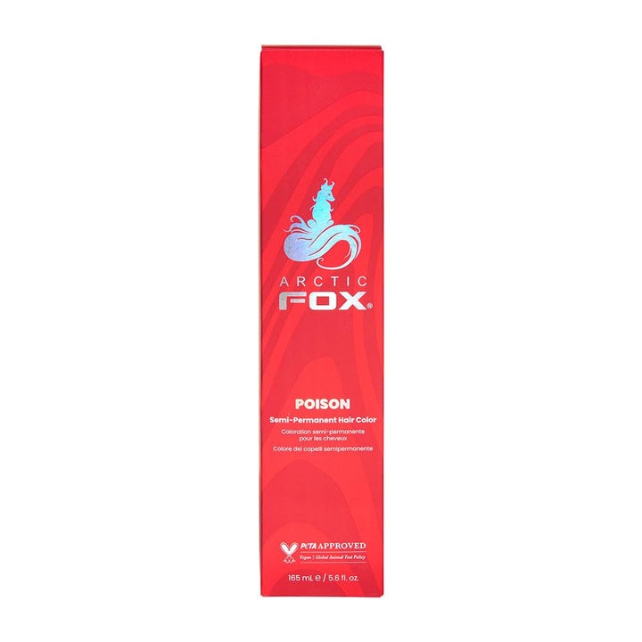 100% vegan și fără cruzime Vibrant Semi Permanent Hair Colour Dye - Purple AF 165 ml e Vopsea pentru par Naty Shop Otravă