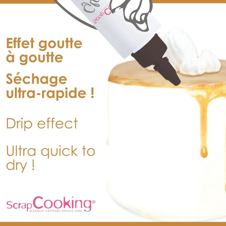 Scrapcooking, Glazura Drip Cake, 140 grame