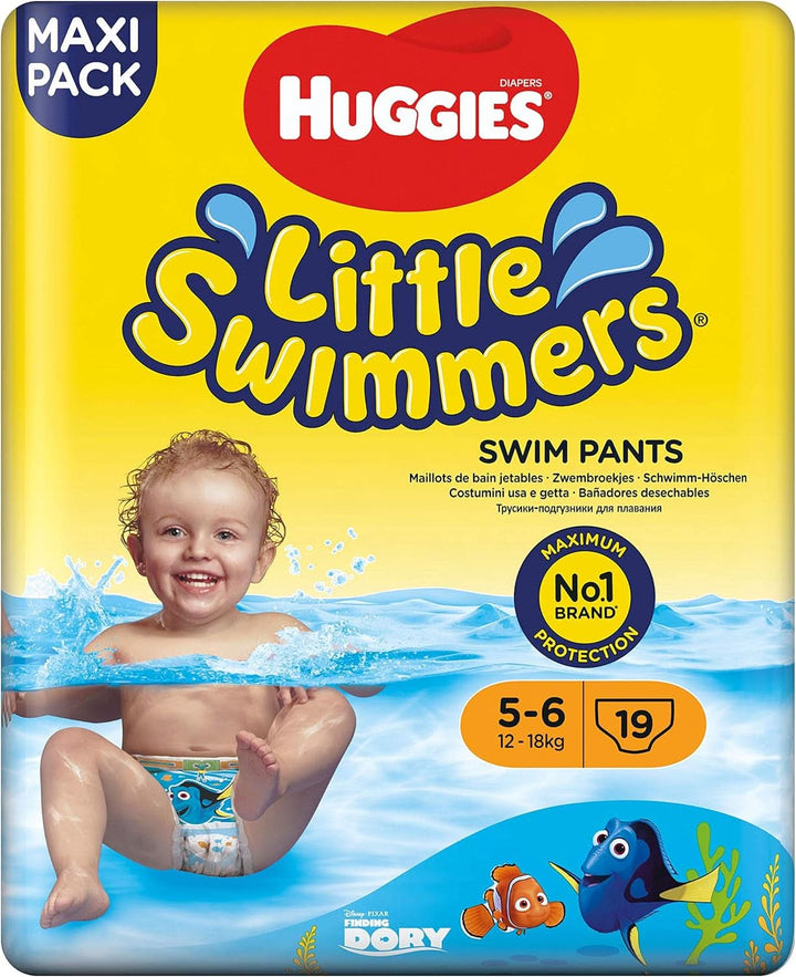 Huggies Little Swimmers Größe 5-6, 19 Stück Big Pack