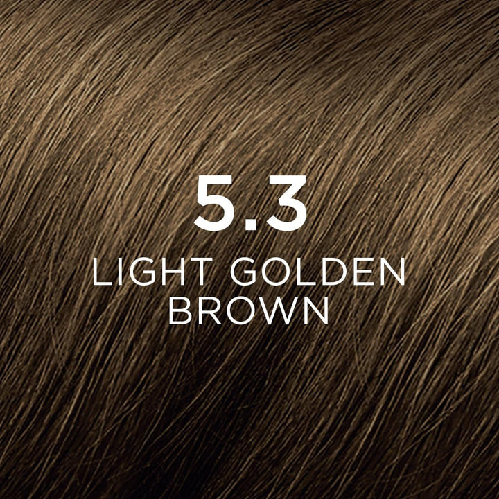 Culoare permanentă pentru păr, 5.3 Light Golden Brown Vopsea pentru par Naty Shop