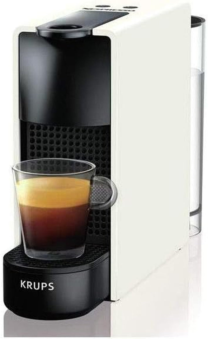 Krups Nespresso Essenza Mini Pure White Espressor de cafea cu capsulă de cafea Espresso Style Barista Espressor compact YY2912FD