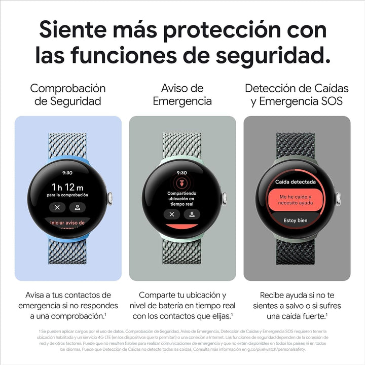 Google Pixel Watch 2 cu monitorizarea ritmului cardiac Fitbit, gestionarea stresului și securitate, smartwatch Android, carcasă din aluminiu negru mat, obsidian, WLAN