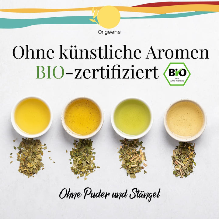 SET CADOU ORIGEENS CEAI MATE BIO X4 I Yerba Mate Bio 4X80G I Set ceai Yerba Mate, idee cadou