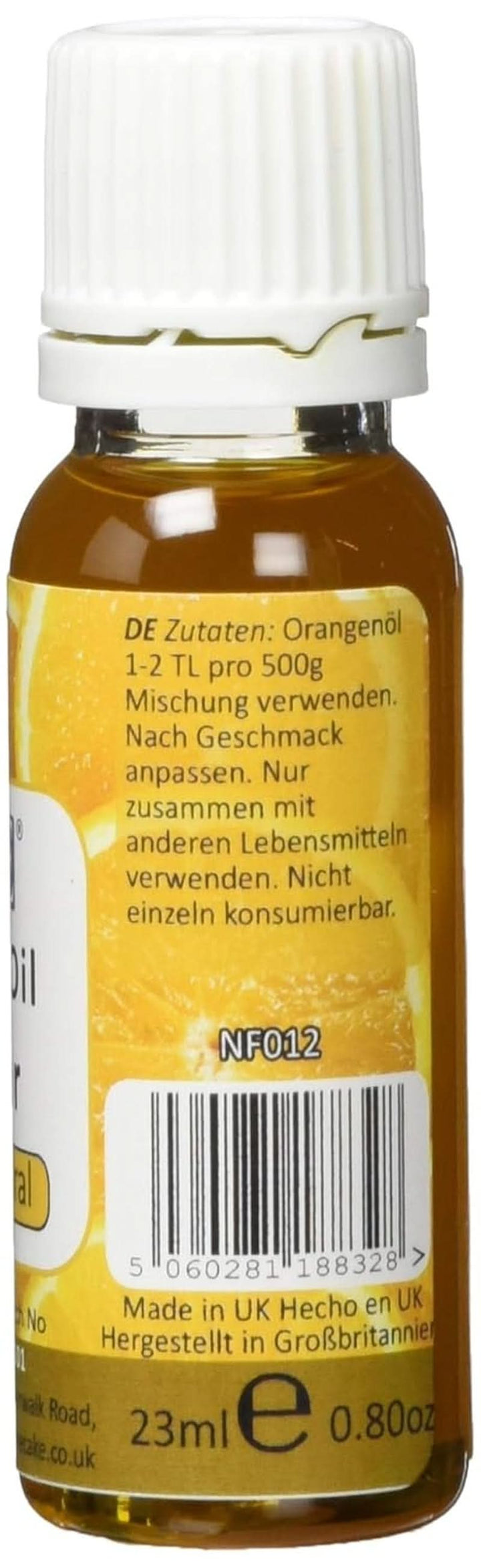 100% Natürliches Orangenaroma, 25 Ml