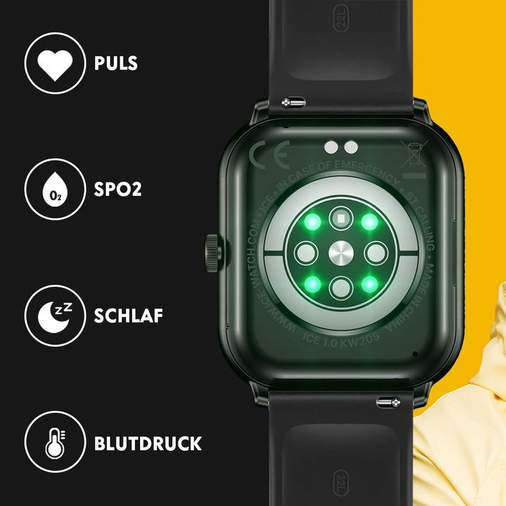 ICE-WATCH - Ice smart - Smartwatch cu brățară din silicon (1.85")