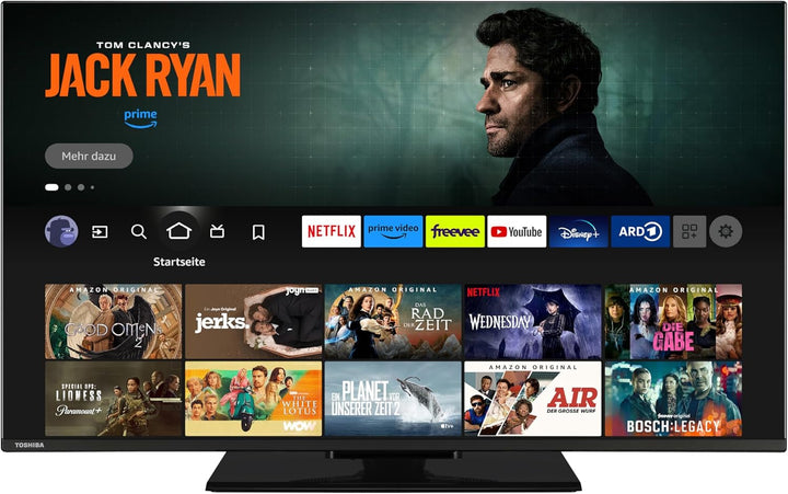 Toshiba 32 Zoll Fernseher Fire TV (Full HD, HDR, Smart TV, Triple-Tuner, Alexa Built-In, Bluetooth) 32LF3F63DAZ