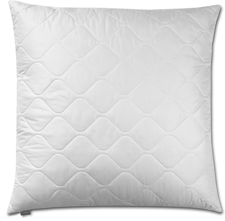 Traumnacht Cozy - Set de 2 perne cu husă din microfibră moale, pernă certificată Oeko-Tex cu fermoar, 80X80 cm, produsă în conformitate cu standardul de calitate german Perne standard Naty Shop Pachet de 1 50 X 50