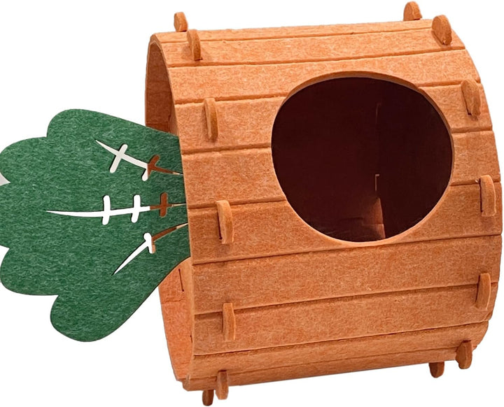 Paturi versatile pentru pisici, semi-curgătoare, cu morcovi, glisoare confortabile din pâslă pentru interior și exterior, paturi relaxante pentru pisici Carnation