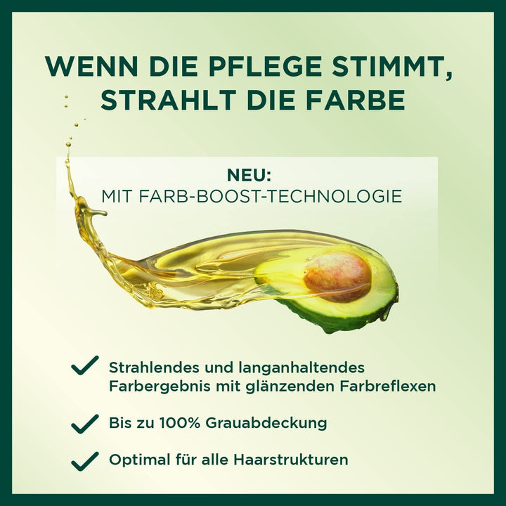 Garnier Nutrisse Permanent Care Hair Colour cu uleiuri hrănitoare din fructe, colorare cu fixare de 8 săptămâni, Ultra Crème Tint, 053 Velvet Brown (pachet de 3) Vopsea pentru par Naty Shop