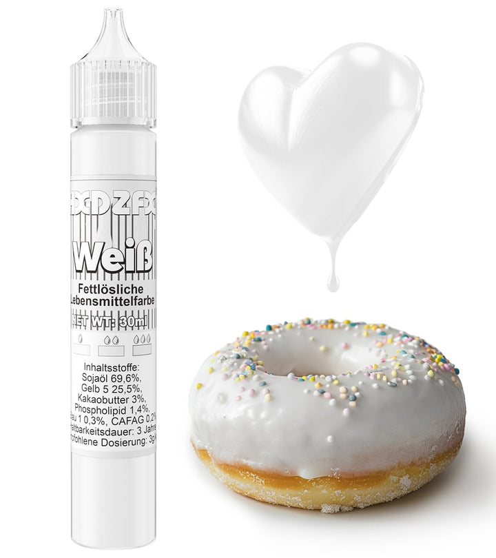 Fettlösliche Lebensmittelfarbe - 30Ml Konzentrat Ölbasis Lebensmittelfarben Für Schokolade, Lebensmittelfarbset Farbstoff Für Tortendeko, Fondant, Buttercream, Backen, Kunsthandwerk (Rosa)