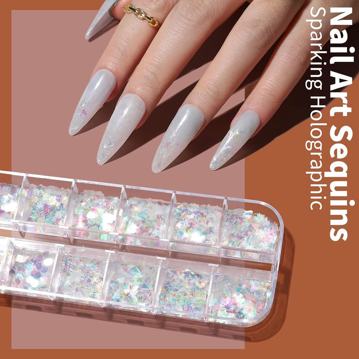 FANDAMEI Pinsel Für Gelnägel, 15 Pcs Nagel Pinsel, 5 Blätter Nagelsticker, Strasssteine Nägel, Nageldesign Set, Nageldesign Zubehör, Nail Art Pinsel Set, Nailart Pinsel Und Dekorationen Set