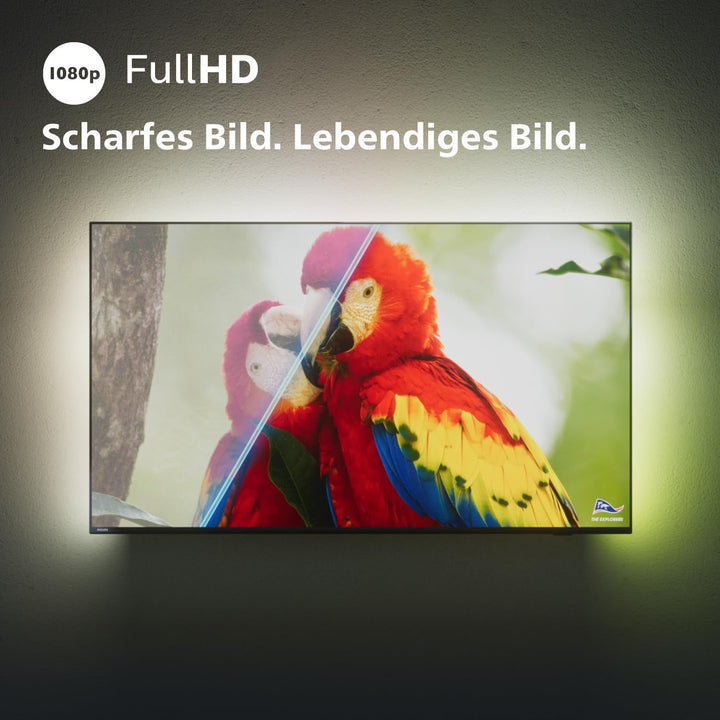 Philips Ambilight TV | 32PFS6908/12 | 80 Cm (32 Zoll) LED Full HD Fernseher | 60 Hz | HDR | Smart TV
