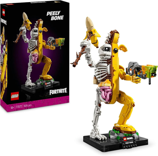 LEGO Fortnite bone shali - Inclusiv aruncător de vopsea și târnăcop pentru bătut boluri - Obiect de colecție pentru fanii jocurilor video - Set de construcție pentru adulți ca decor pentru casă sau birou - 77072