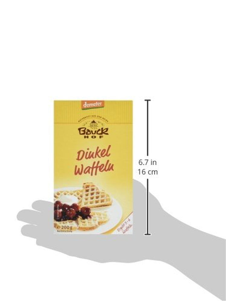 Demeter Bauck Hof Bio Dinkel Waffeln, 200 G