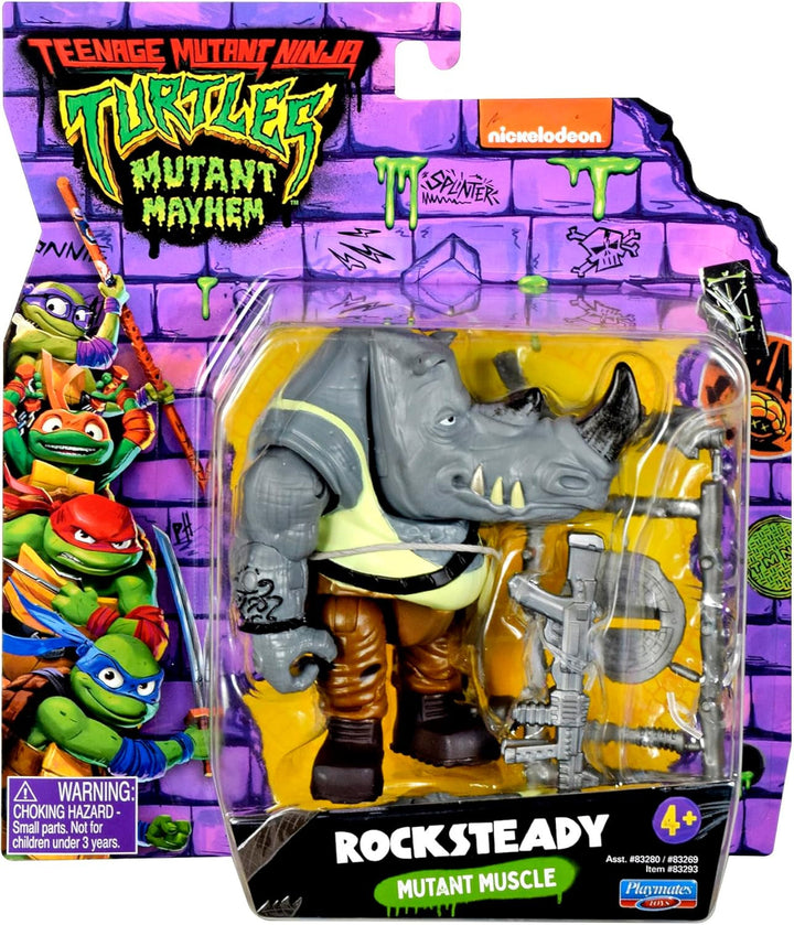 Teenage Mutant Ninja Turtles- Rocksteady Figura de bază