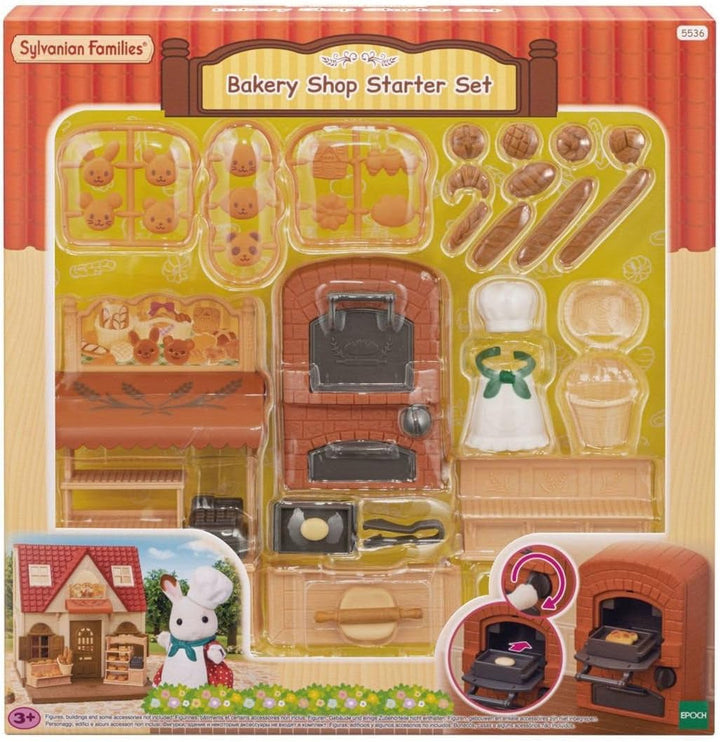 Sylvanian Families 5536 Set brutărie pentru casa de pornire - Casa de păpuși Playset