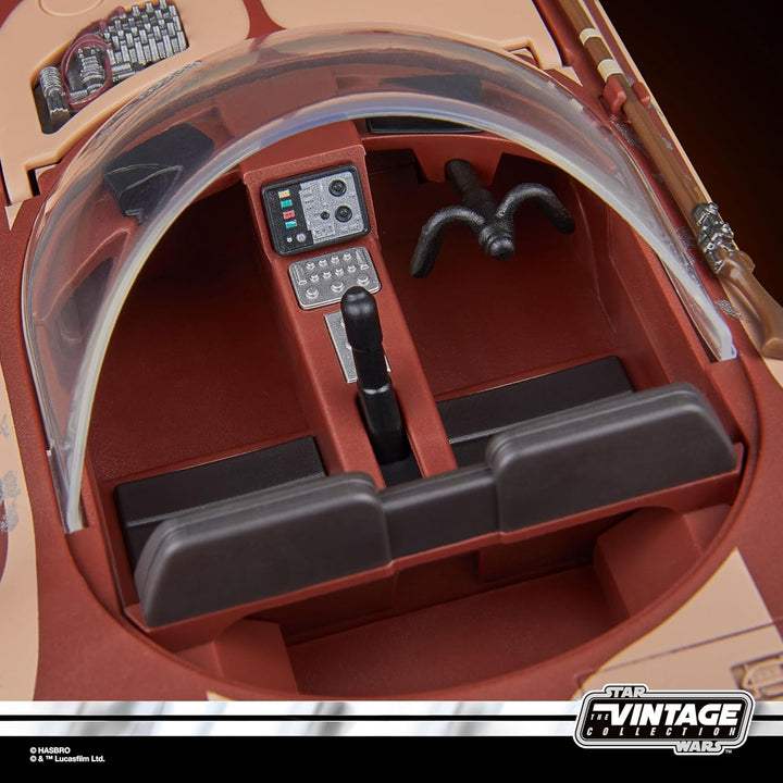 Star Wars Colecția Vintage Landspeeder & Luke Skywalker, Star Wars: O nouă speranță Figura de acțiune și vehicul, 9,5 cm