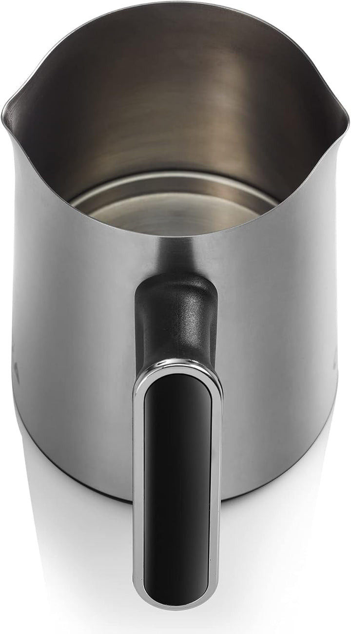 Cafetieră turcească Arzum OKKA Minio, aparat Mocha, 1-4 căni, cană din oțel inoxidabil de 300 ml, protecție la preaplin, sistem inteligent de preparare, cană lavabilă, 480 W, crom