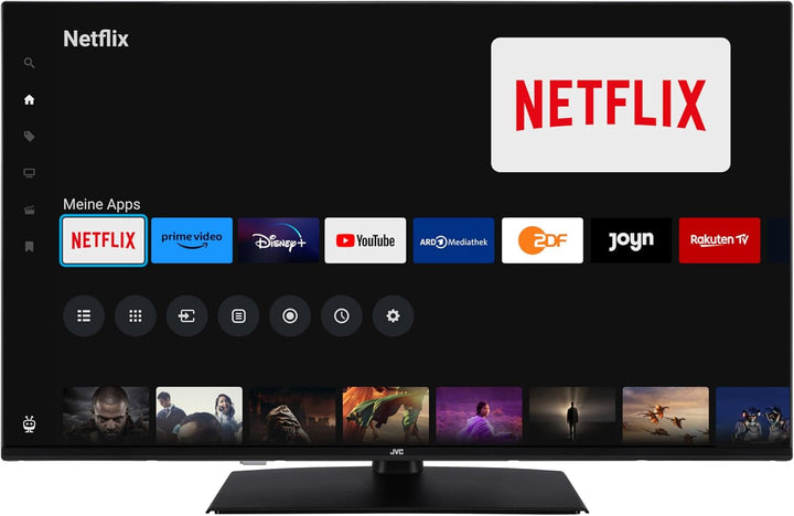 JVC Fernseher 32 Zoll Smart TV Powered by Tivo (Hd-Ready, HDR, Triple-Tuner, 6 Monate HD+ Inkl.) LT-32VH5355