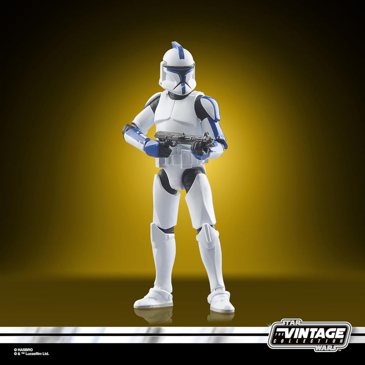 Star Wars the Vintage Collection Clone Trooper Lieutenant (Teth), Star Wars: Ahsoka Action Figure, 9.5 cm