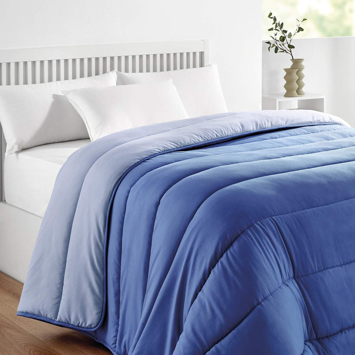 Pikolin Home - Plapumă reversibilă 300 G - Umplutură nordică bicoloră - Pentru pat 135 - confortabilă, caldă, respirabilă, Mallow, 220 X 220 Cm Plapumi si pilote Naty Shop