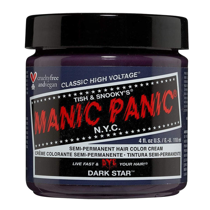Manic Panic Electric Lizard Classic Cream, vegan, fără cruzime, vopsea de păr verde semipermanentă 118ml