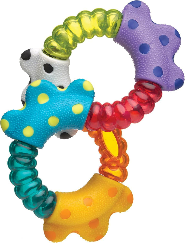 Playgro Rattle Super Shaker - minge zornăitoare pentru bebeluși - minge zornăitoare - minge zornăitoare pentru copii - minge zornăitoare - abilități motorii - jucărie pentru bebeluși - abilități motorii pentru bebeluși - colorat Jucarii Bebe Naty Shop Zornăitor cu clic și răsucire