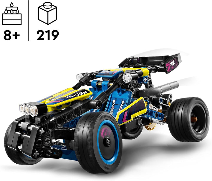 LEGO Technic Offroad Racing Buggy, jucărie auto pentru copii, kit pentru a construi o mașină de curse Buggy, cadou pentru băieți și fete de 8 ani, model mașină de raliu 42164