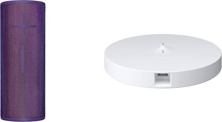 Ultimate Ears MEGABOOM 4 - Difuzor Bluetooth portabil, rezistent la apă, plutitor, cu sunet puternic la 360 de grade și basuri puternice, baterie reîncărcabilă de 20 de ore și rază de acțiune de 45 m - negru