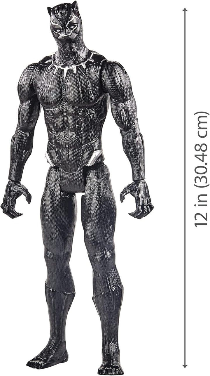 Marvel Avengers Titan Hero Series Black Panther, 30cm Tall Action Figure