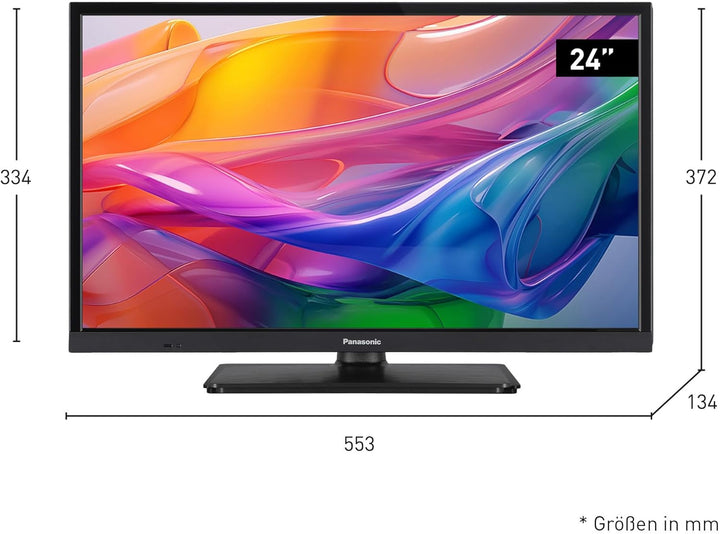 Panasonic TV-24S50AEZ, S50A Serie 24 Zoll HD LED Smart TV, 2024, Fire TV, HD Color Engine, HDR, Alexa-Sprachsteuerung, Gaming-Modus, Media Player, Für EIN Außergewöhnliches Visuelles Erlebnis