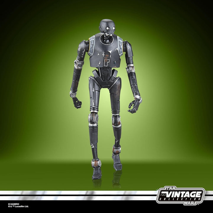 Star Wars seria neagră K-2SO (Kahzwo-Esso) Star Wars: Andor Figura de acțiune, Scară 9,5 cm