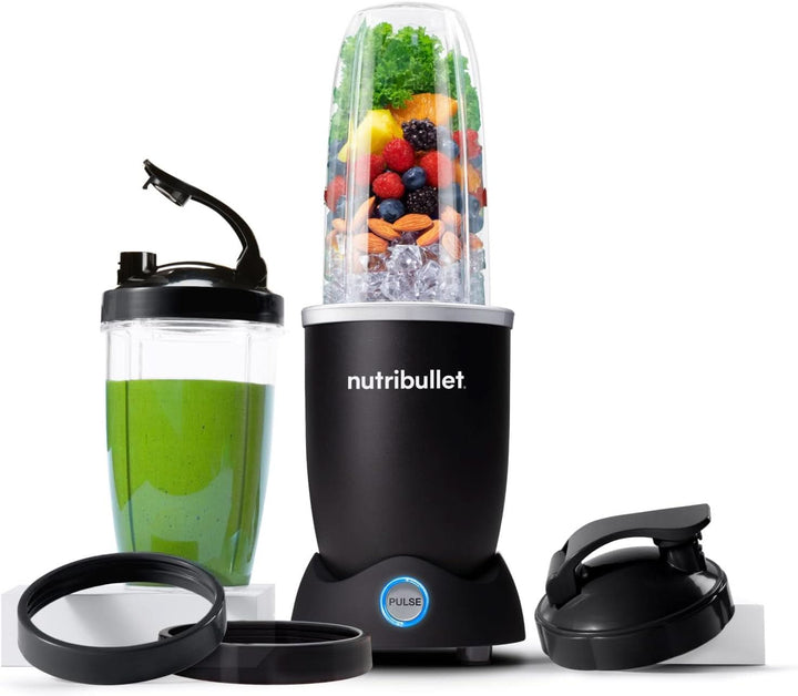 Nutribullet Personal Blender, Der Leistungsstärkste Mixer Für Eine Portion, 1000 Watt Und Leiser Motor, 900 Ml Becher Aus Tritan Renew, Leuchtende Touch Bedienknöpfe, Dunkel Grau