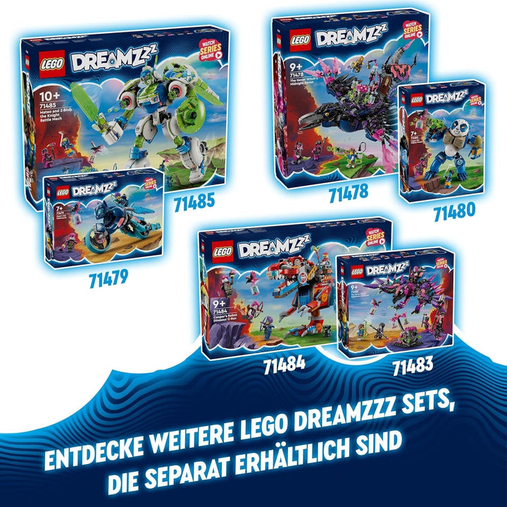 LEGO Dreamzzz 3-In-1 Izzies Dream Animals, ou magic cu minifigurinele Izzy și Dizzy și figuri de animale, set de joacă Fantasy, cadou pentru fete și băieți de la 8 ani 71481