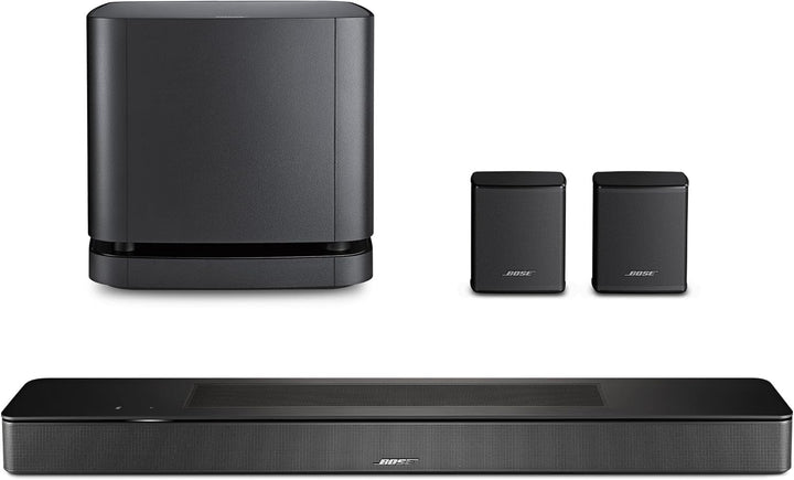 Bose Smart Dolby Atmos Soundbar, Soundbar-Lautsprecher Mit Bluetooth Mit Integrierter Amazon Alexa-Sprachsteuerung Und Works with Google Assistant - Funktion, Schwarz