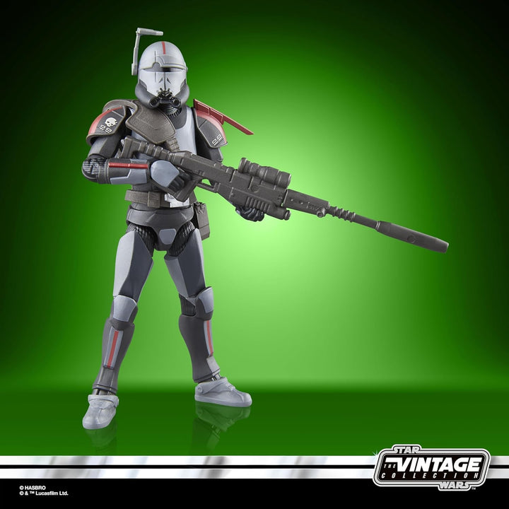 Star Wars Colecția Vintage Crosshair, Star Wars: Bad Batch Figura de acțiune pentru a colecta (9.5 Cm)