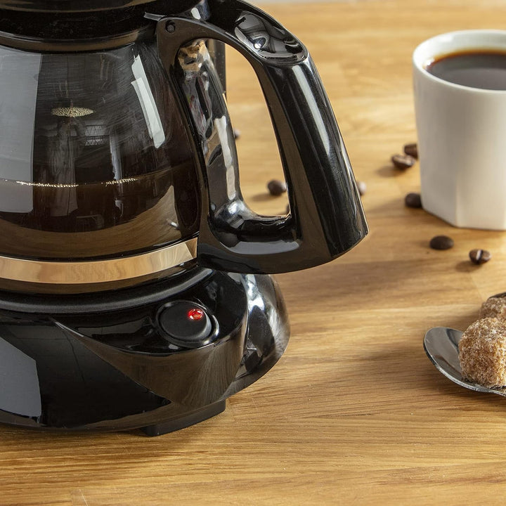FG150825 Subito Cafetière Filtre Electrique, negru/oțel inoxidabil
