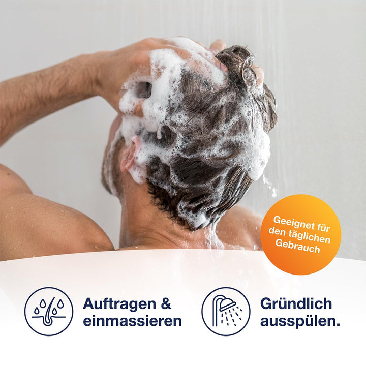 Terzolin Expert Shampoo Für Fettige Kopfhaut & Haar, Anti-Schuppen, Gegen Juckreiz, Mit Crinipan PMC Green, Feuchtigkeitsspendend, 200 Ml