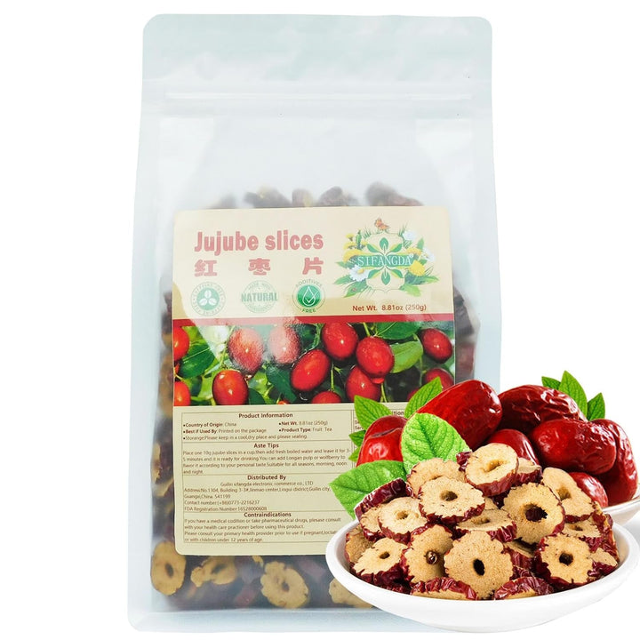 Ceai mixt cu coacăze negre, dud și trandafiri 黑枸杞桑葚玫瑰茶 8,8 oz (250 g, 5 g x 50 p) Ceai natural din plante chinezești