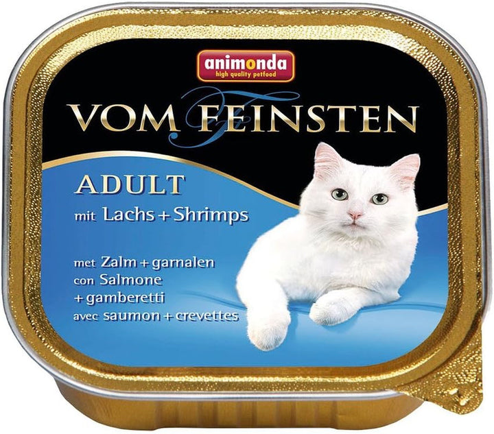 Animonda Vom Feinsten Adult Sauce Variety (32 X 100 G), hrană umedă pentru pisici adulte, hrană pentru pisici fără cereale și zahăr, bucăți fragede într-un sos delicios