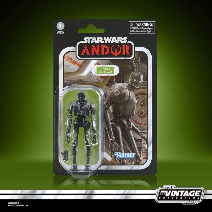 Star Wars seria neagră K-2SO (Kahzwo-Esso) Star Wars: Andor Figura de acțiune, Scară 9,5 cm