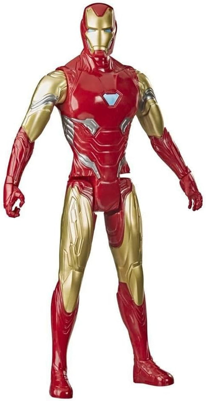 Marvel Avengers Titan Hero Series Captain America, figurină de acțiune înaltă de 30 cm, jucărie pentru copii cu vârsta de peste 4 ani