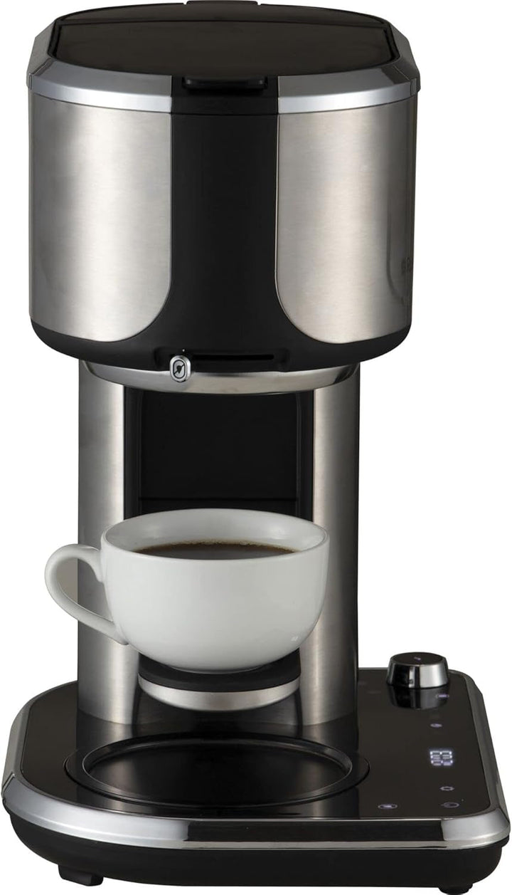 Espressor Russell Hobbs [Barista: Reglare intensitate cafea, Funcție Cold Brew, Spumator lapte] Attentive - Panou de control tactil digital (Temporizator programabil) Espressor cu filtru 26230-56