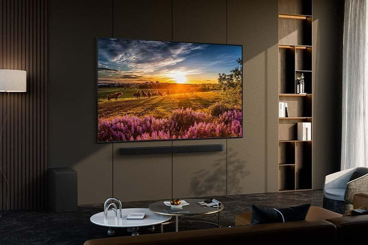 Samsung QLED 4K Q60D 43 Zoll Fernseher (QE43Q60D, 2024 Modell), Quantum-Dot-Technologie, Quantum HDR, Airslim Design - Smart TV [2024]