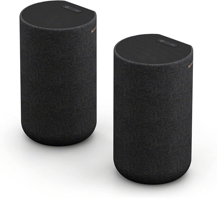 Difuzoare spate duble fără fir Sony SA-RS5 cu baterie reîncărcabilă încorporată (180 W putere totală), negru