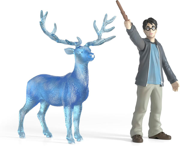 Schleich 42680 Harry Potter & Patronus, de la 6 ani, HARRY POTTER - figurină de joacă, 16 X 11 X 18 cm