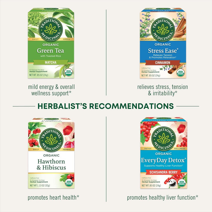 Tea, Organic Hibiscus, Supports Your Cardiovascular System, 16 Tea Bags Tea USA Naty Shop