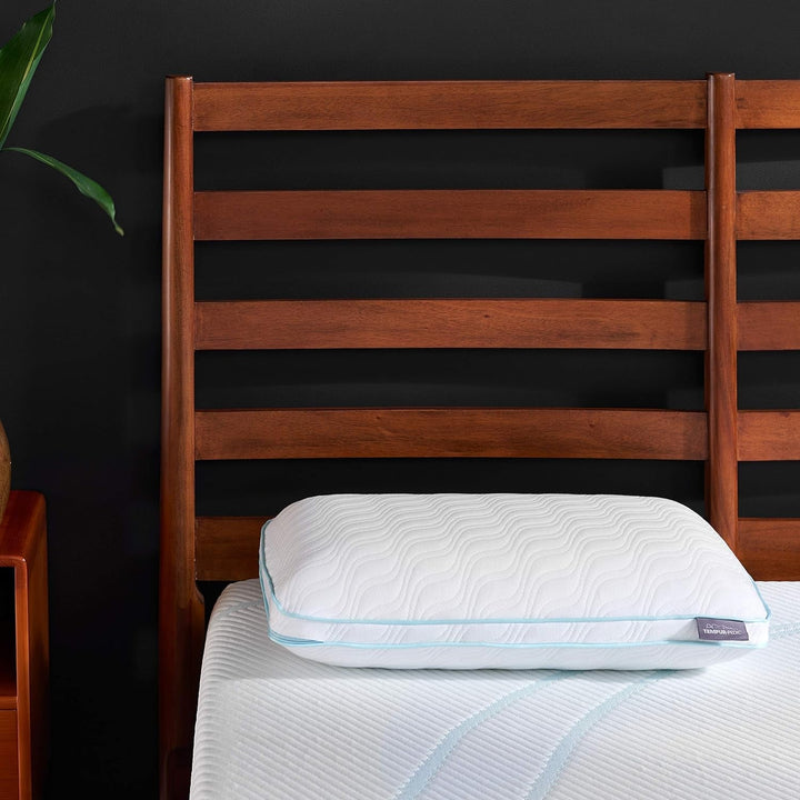TEMPUR-PEDIC Pernă Tempur-Cloud Prohi, spumă cu memorie, alb/grădină opulentă, King
